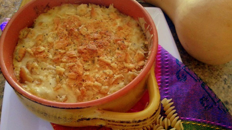 Butternut Squash Cream Fussilli Pasta