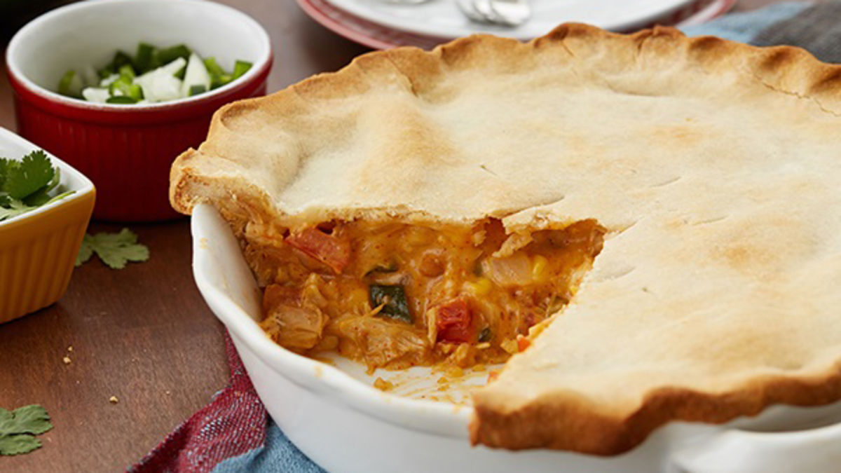 Quesadilla Chicken Pot Pie