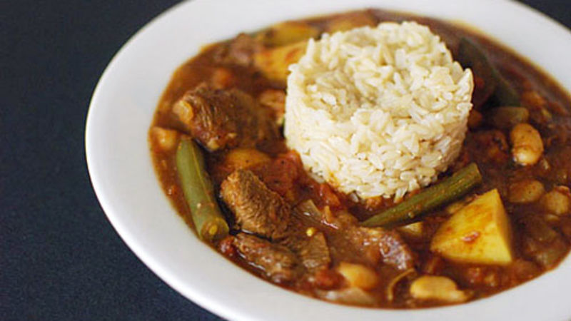 Fasulia (Middle Eastern Lamb and Bean Stew) Recipe - Tablespoon.com