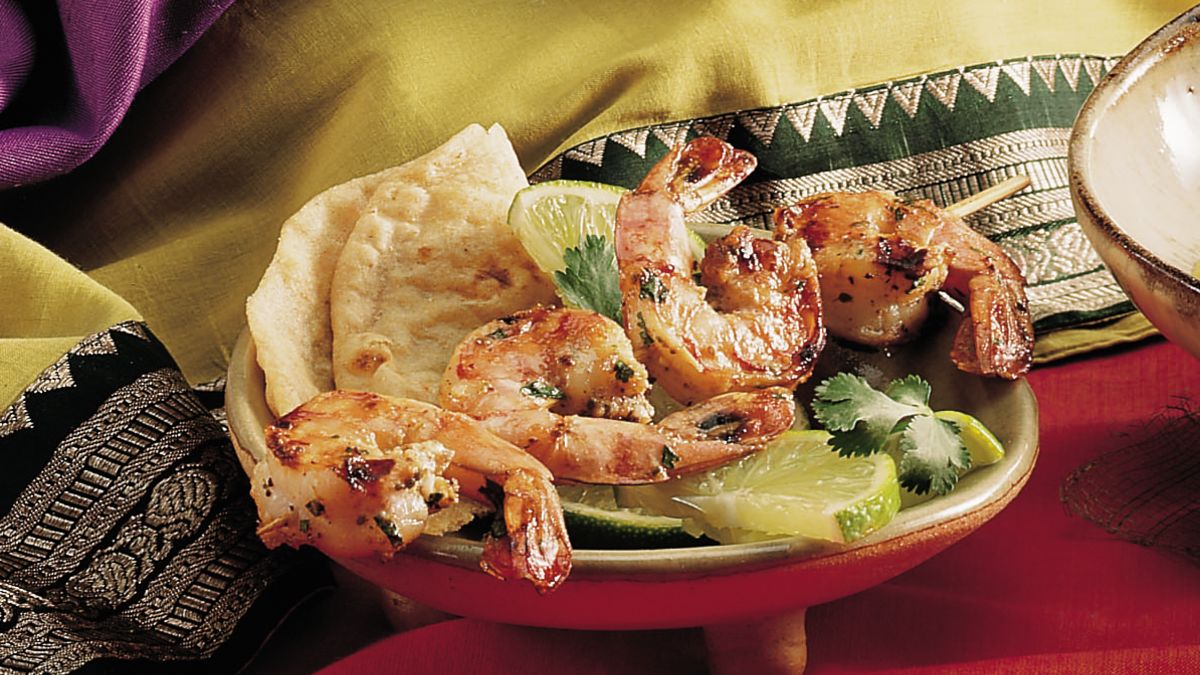 Marinated Grilled Shrimp (Tandoori Jhinga)