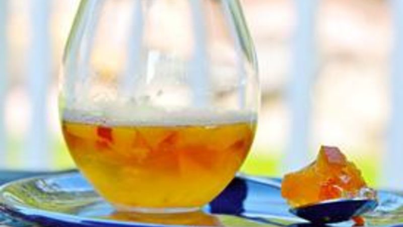 Cava Sangria Jello Shots Recipe - Tablespoon.com