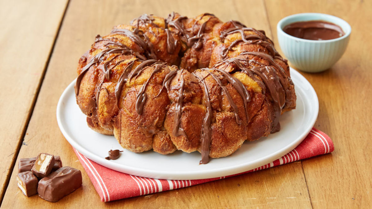Snickers™-Stuffed Monkey Bread