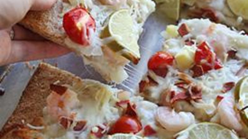 Tequila Lime Pizza Recipe - Tablespoon.com