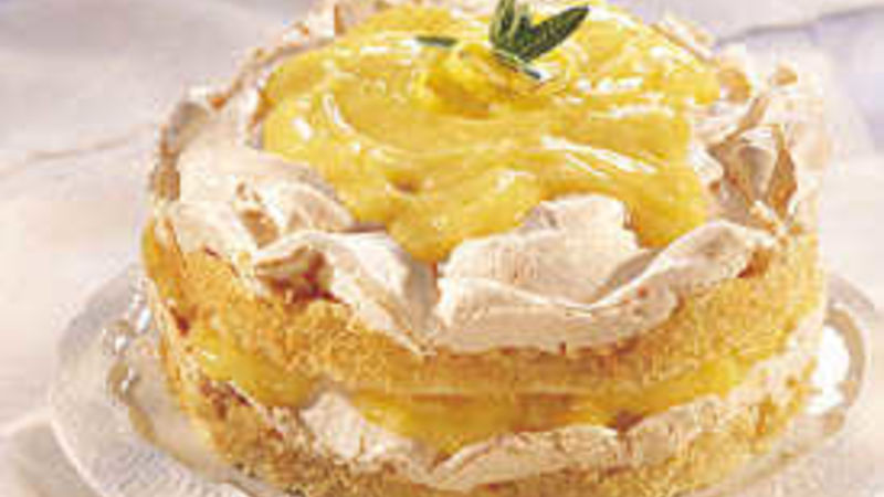 Lemon Meringue Cake Recipe - BettyCrocker.com