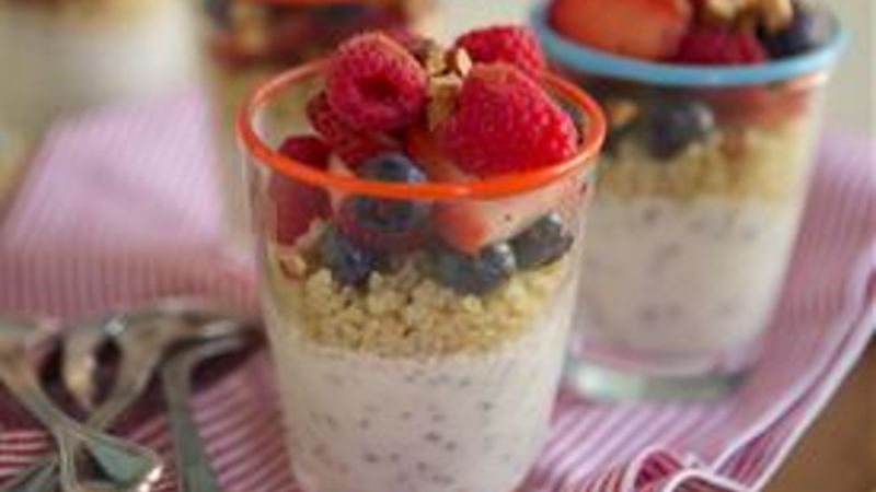 Berry Breakfast Quinoa Recipe - Tablespoon.com