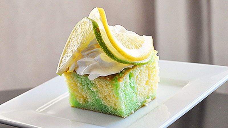 Lemon-Lime Poke Cake Recipe - Tablespoon.com