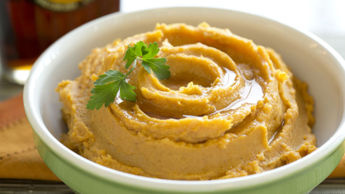 Perfectly Pumpkin Mashed Potatoes