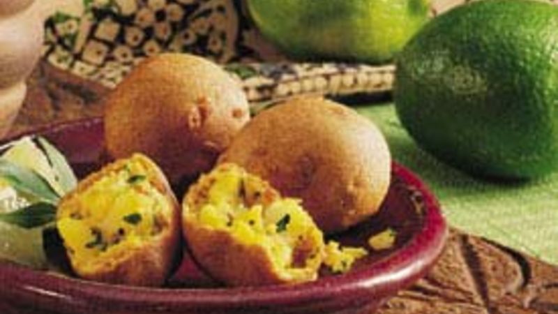 Lime-Flavored Potato Croquettes (Bondas) Recipe - BettyCrocker.com