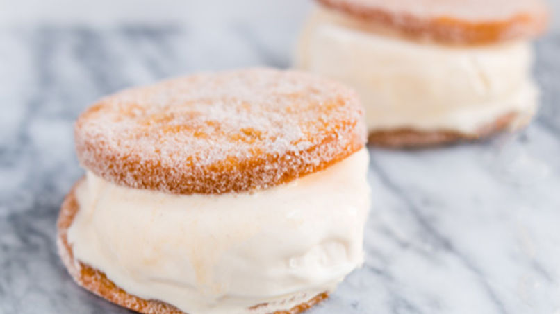 Ice Cream Churro Sandwiches