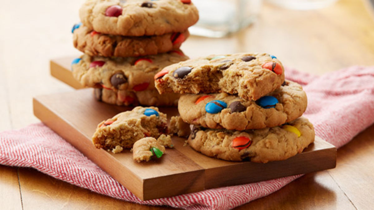 Gluten Free Monster Cookies