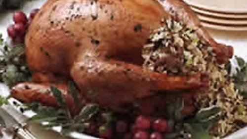 Wild Rice and Sausage Stuffing