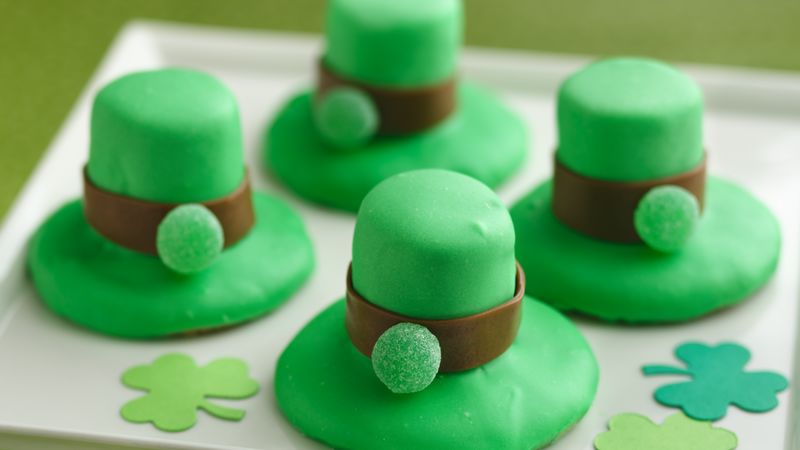 Leprechaun Hat Cookies