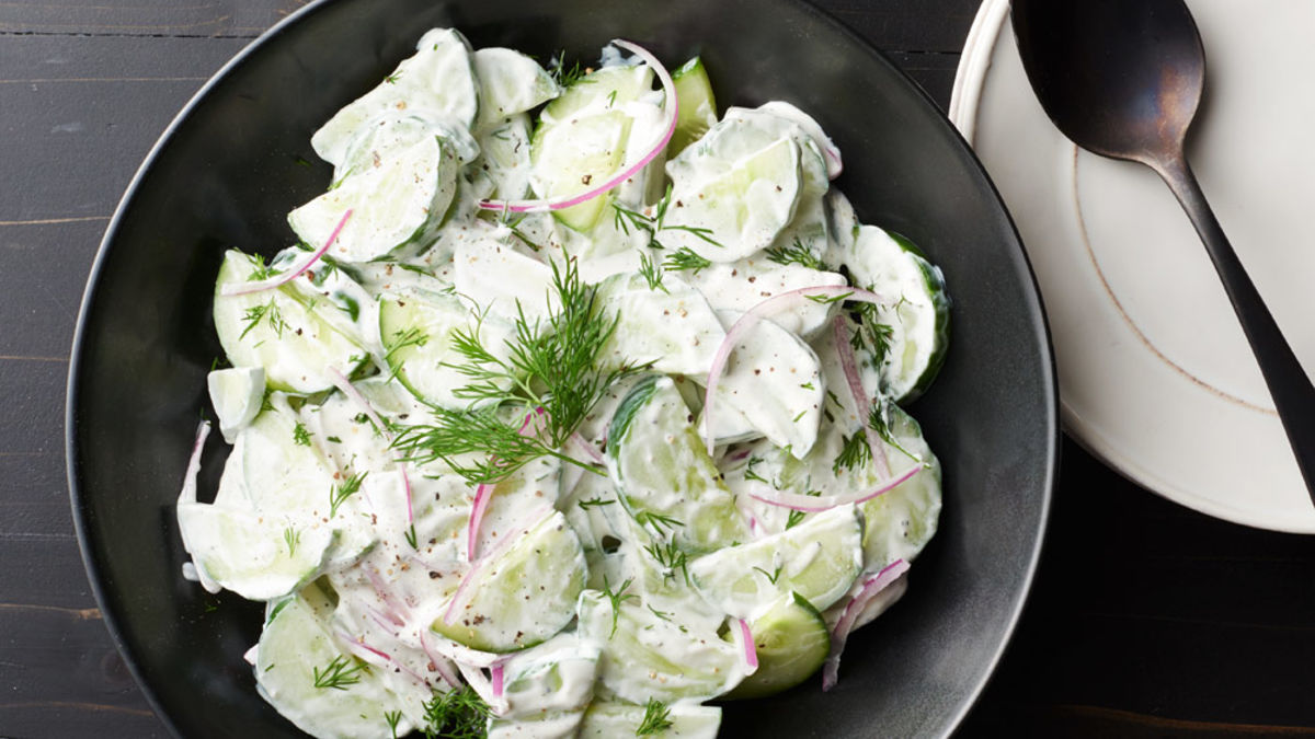 Creamy Cucumber Salad