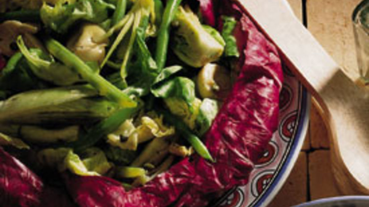 Green Bean-Fennel Salad with Fresh Herbs
