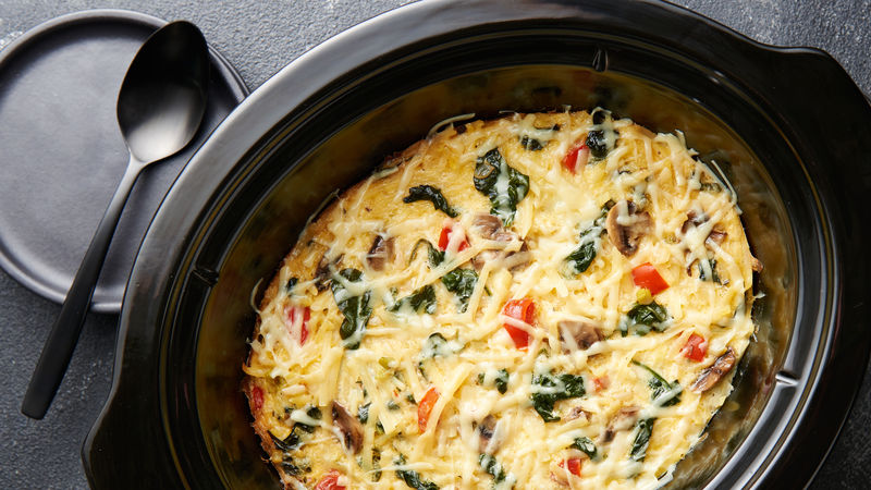 Slow-Cooker Farmer’s Market Breakfast Casserole