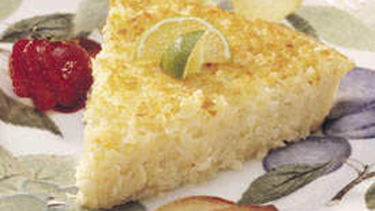 Heart Smart Impossibly Easy Coconut Pie