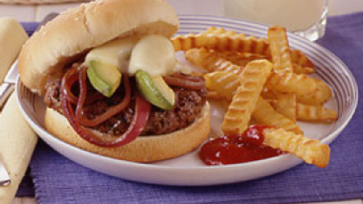 Monterey Skillet Hamburgers