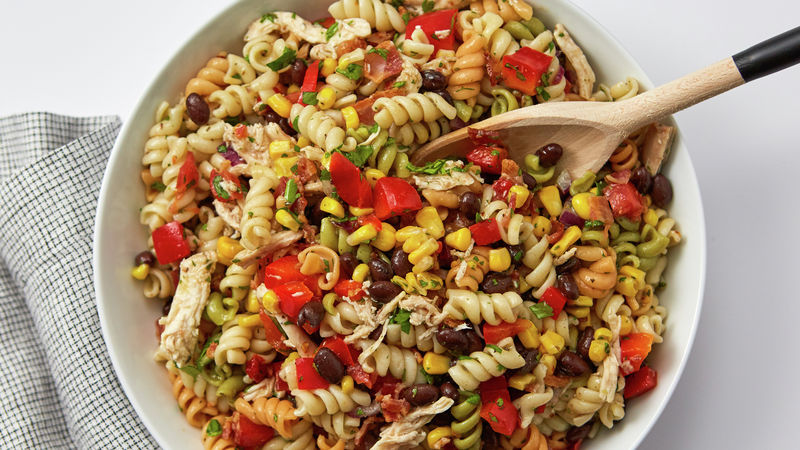 Cowboy Caviar Pasta Salad