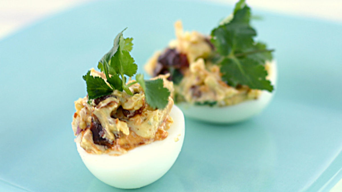 Chipotle Deviled Eggs
