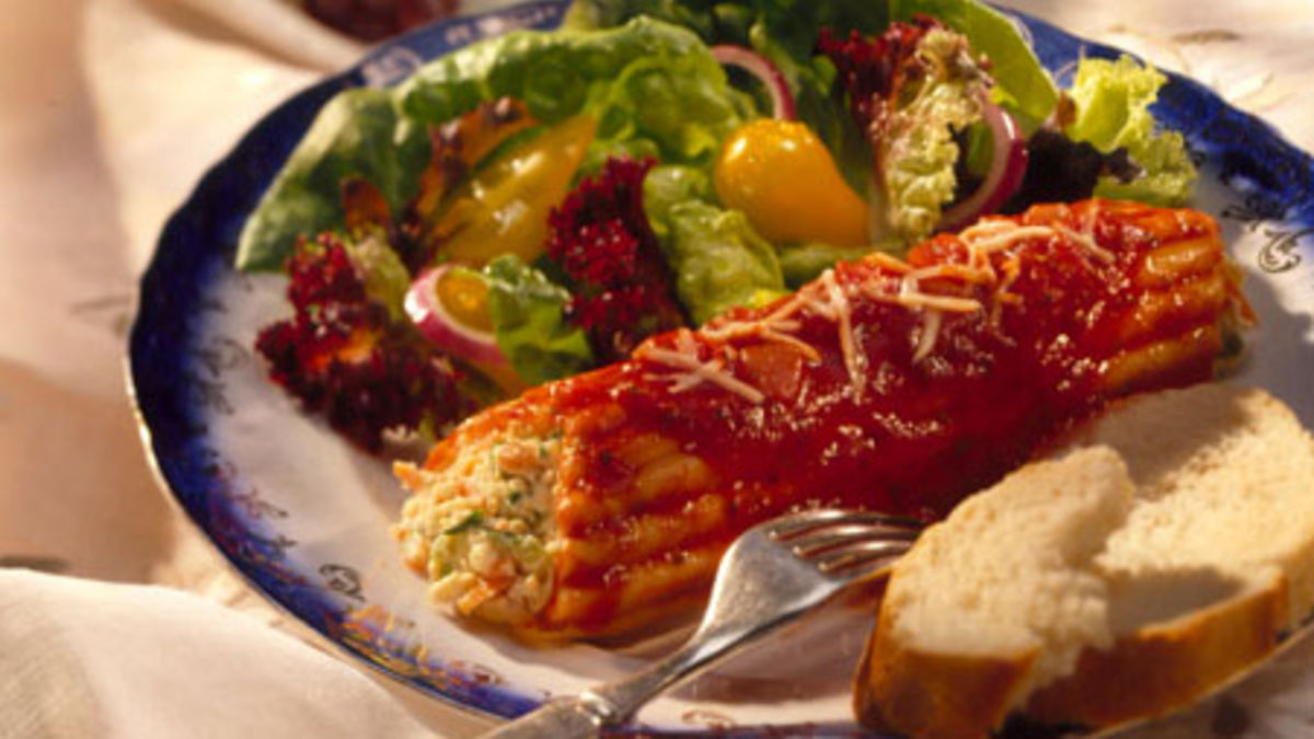 Vegetable Manicotti