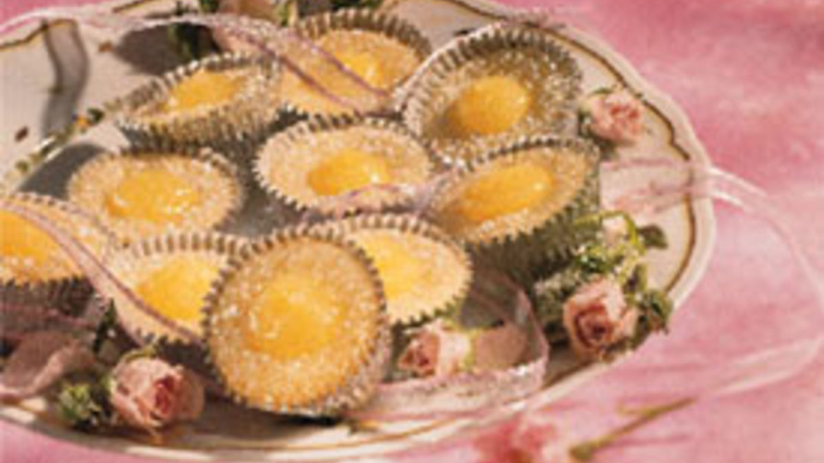 Miniature Lemon Cheese Tarts