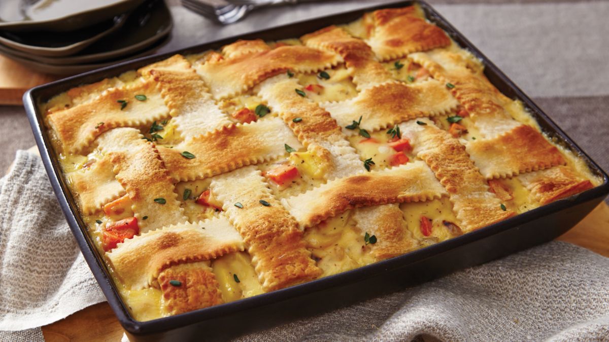 Turkey-Vegetable Pot Pie